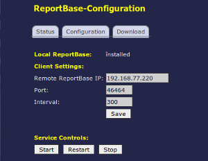 ReportBase Configuration in ARANSEC (as of Ver. 2.41)